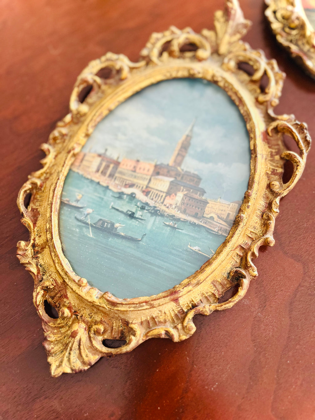 Vintage Venice, Italy framed (2)