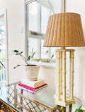 Bamboo table lamp
