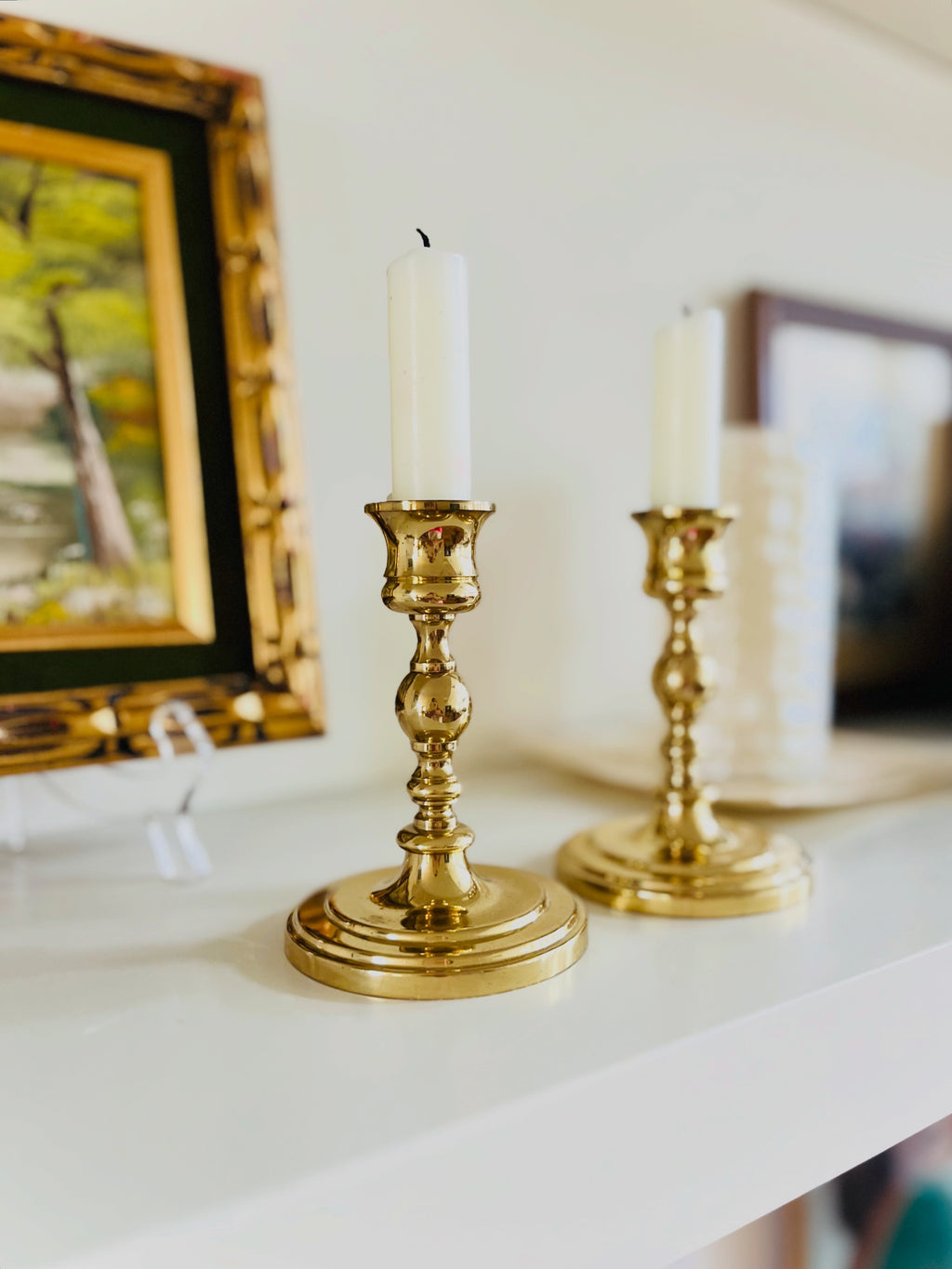 Baldwin Brass candlesticks
