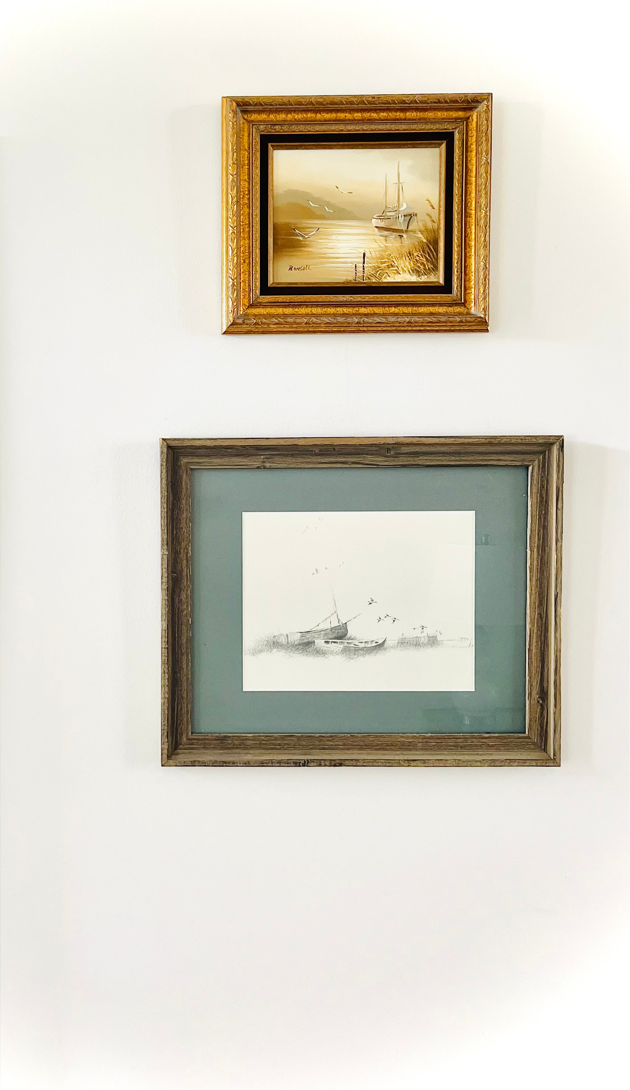 Herb Jones framed sketch