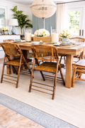 Bamboo folding chairs (2)