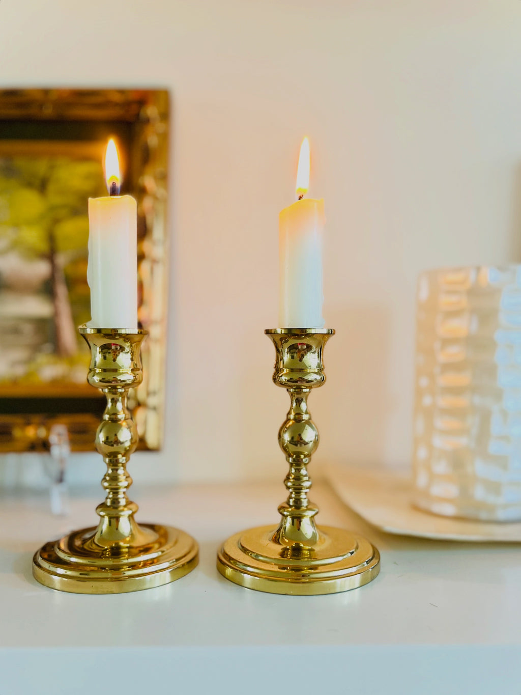 Baldwin Brass candlesticks