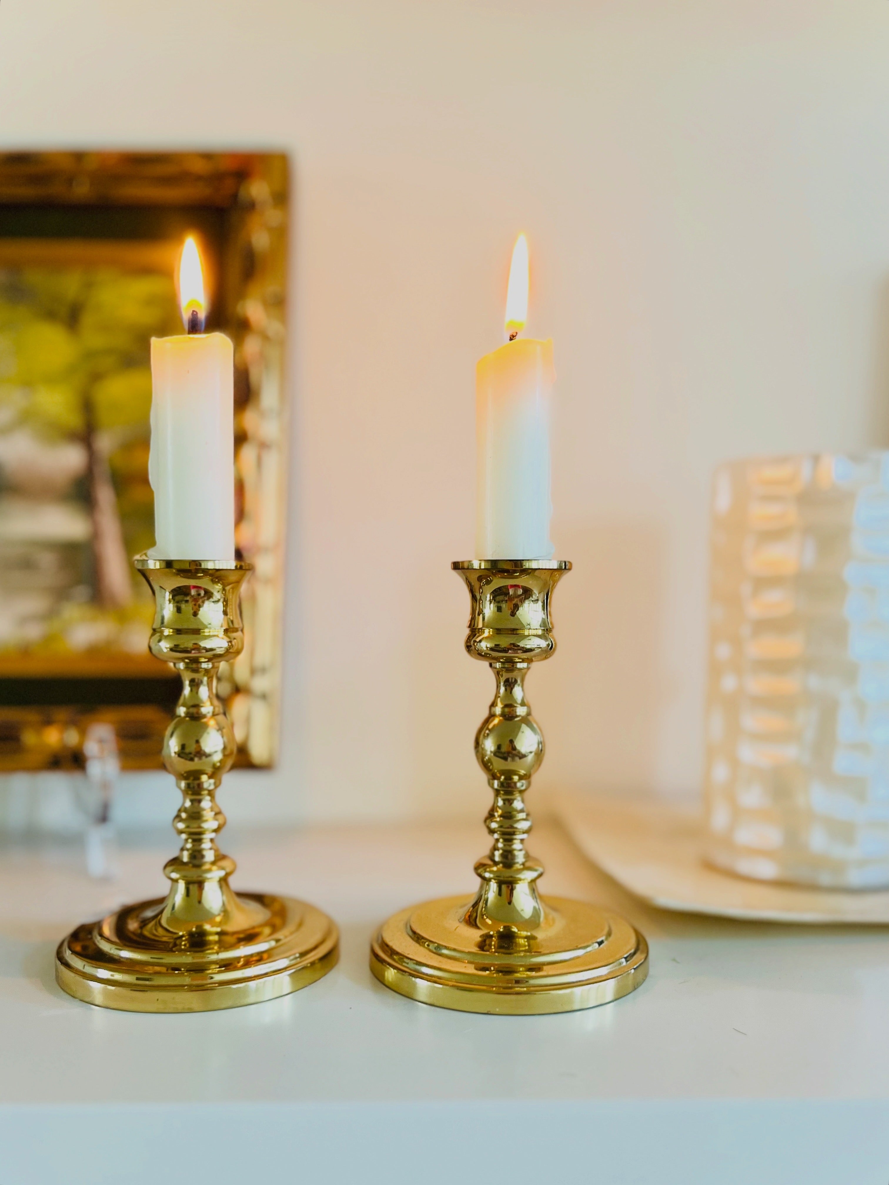 Baldwin Brass candlesticks