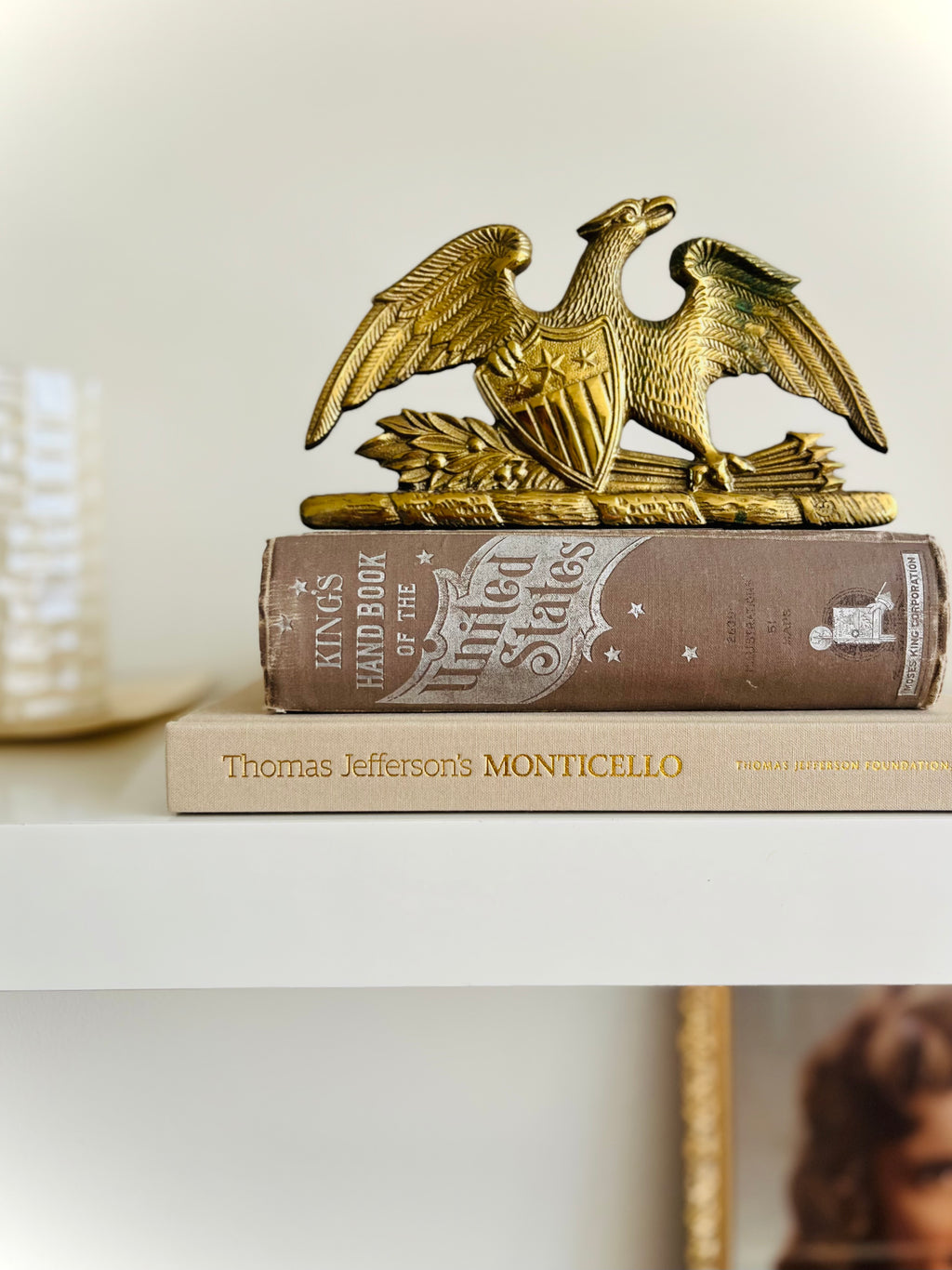 Virginia Metalcrafters brass eagle