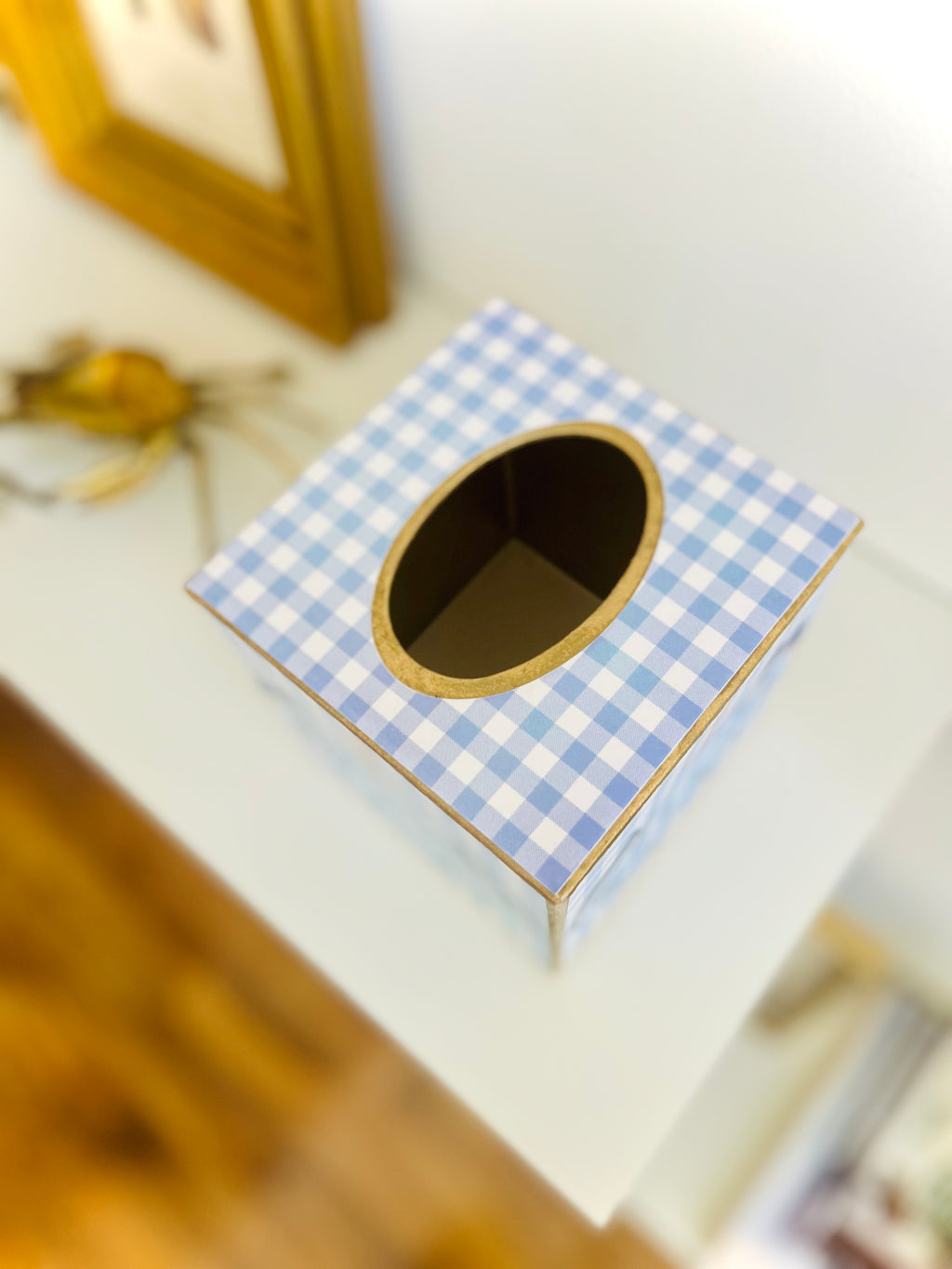 Tissue box cover (nautical)