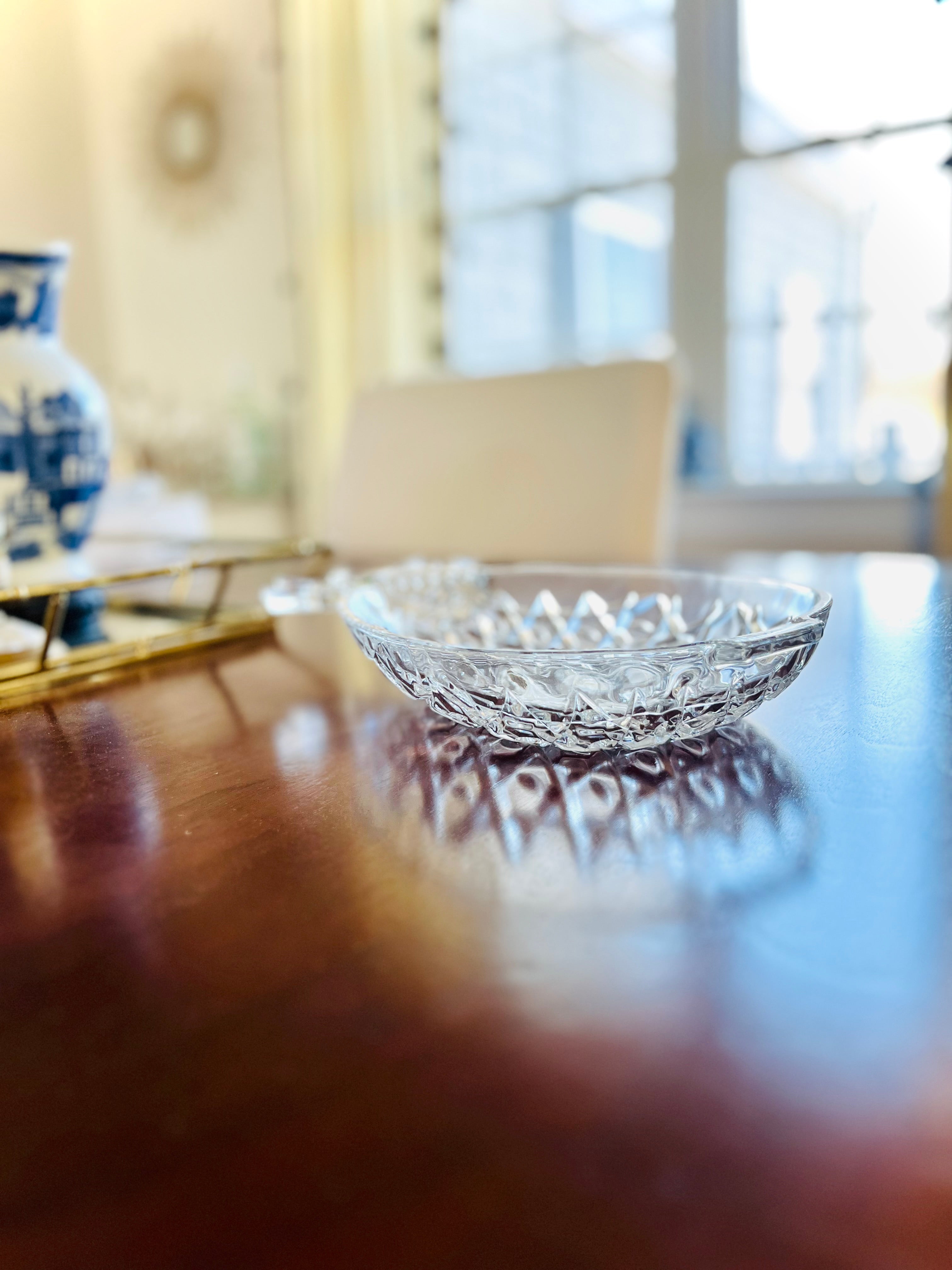 Crystal pineapple bowl