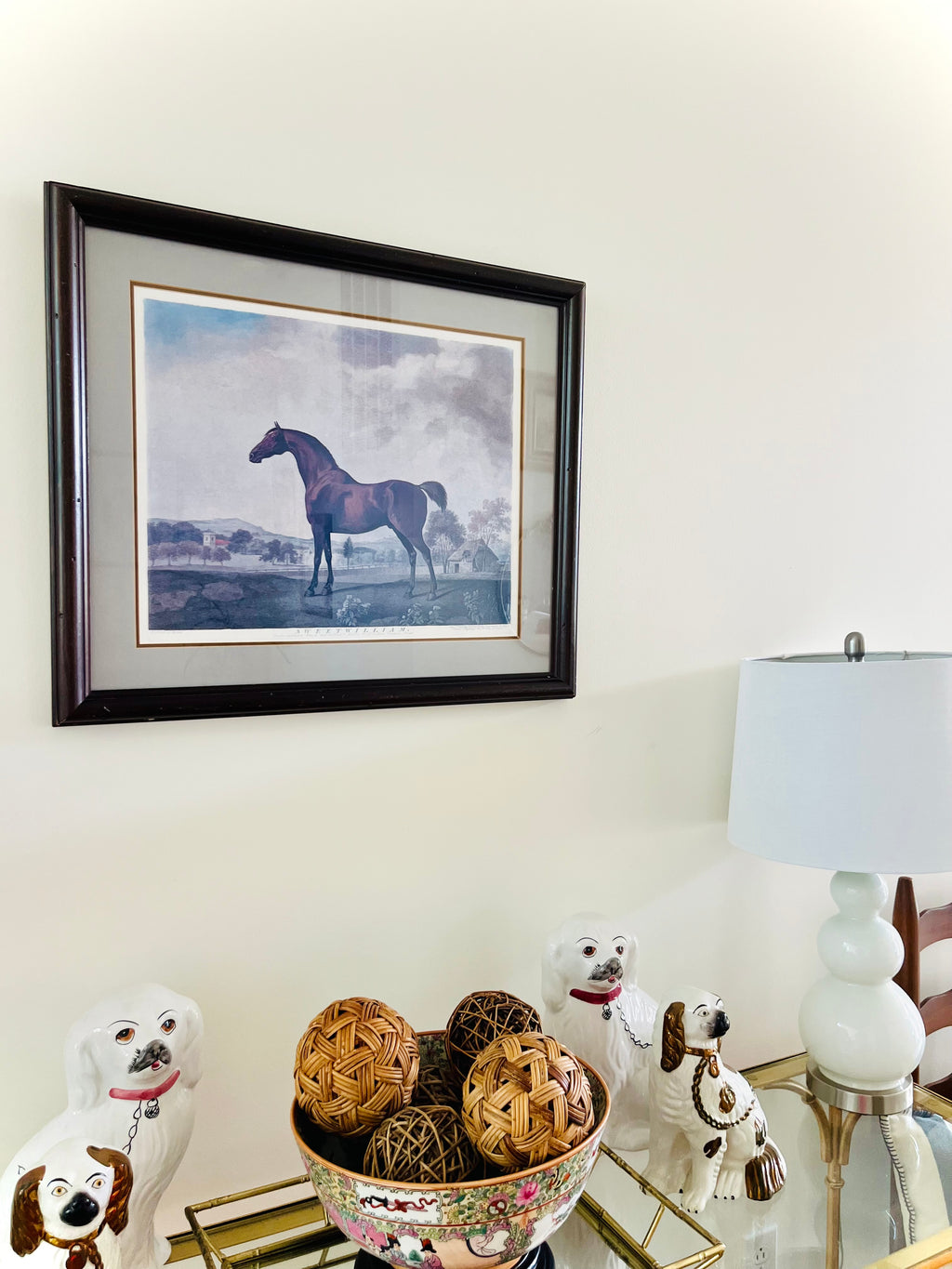 Sweet William framed racehorse