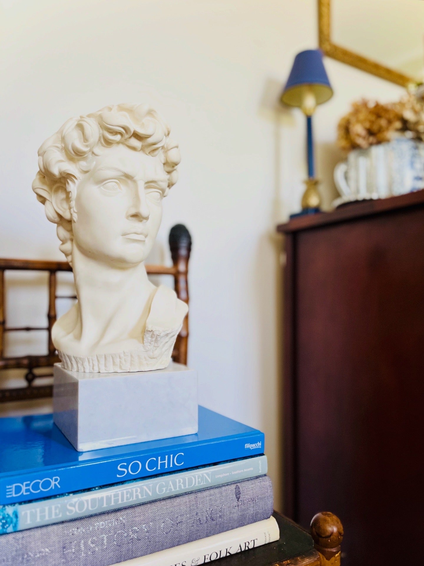 David 15” tall bust