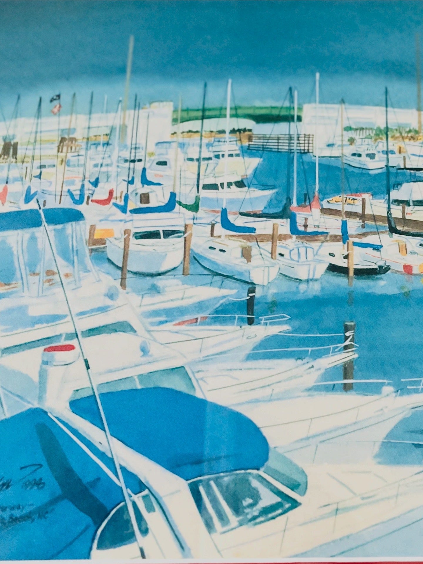 Wrightsville Beach watercolor