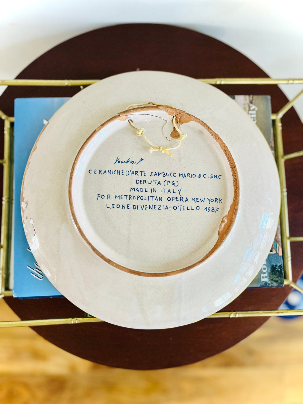 Lion in Venice plate