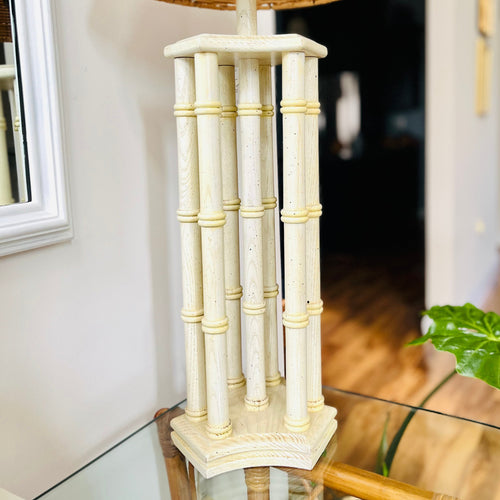 Bamboo table lamp
