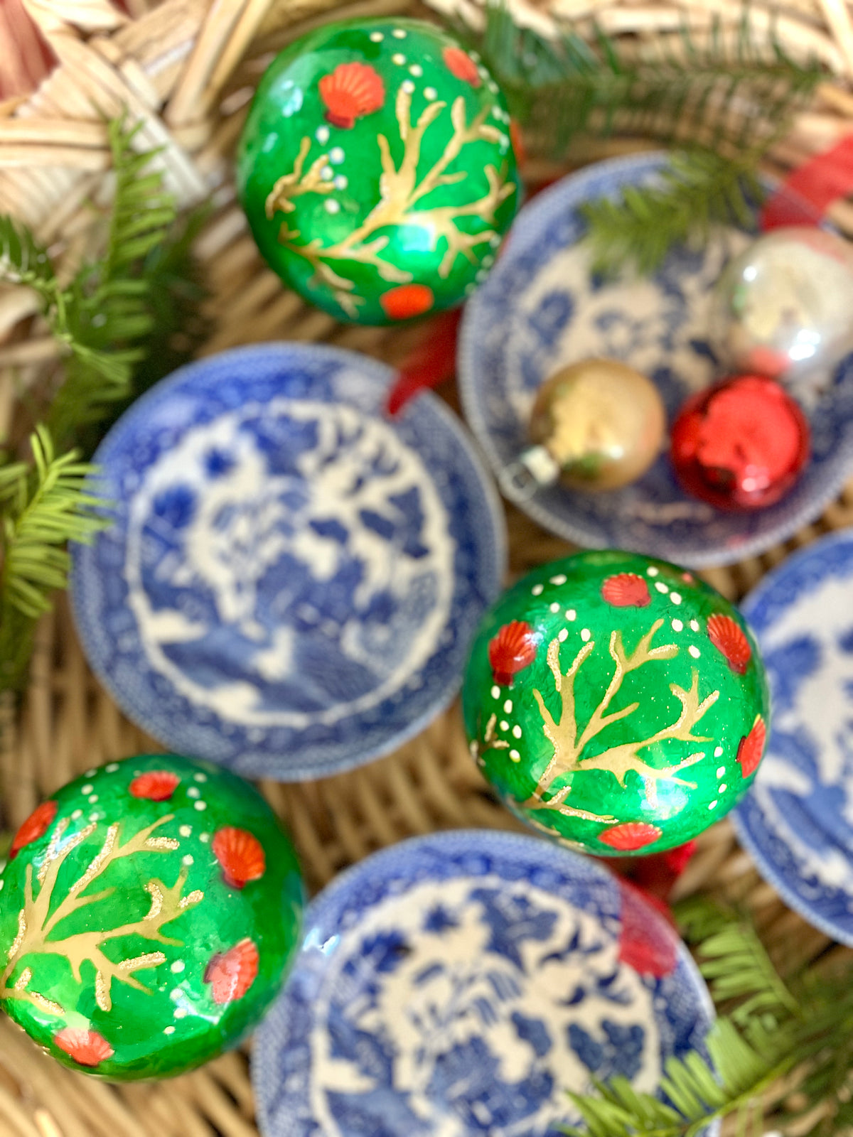 Capiz Christmas Balls
