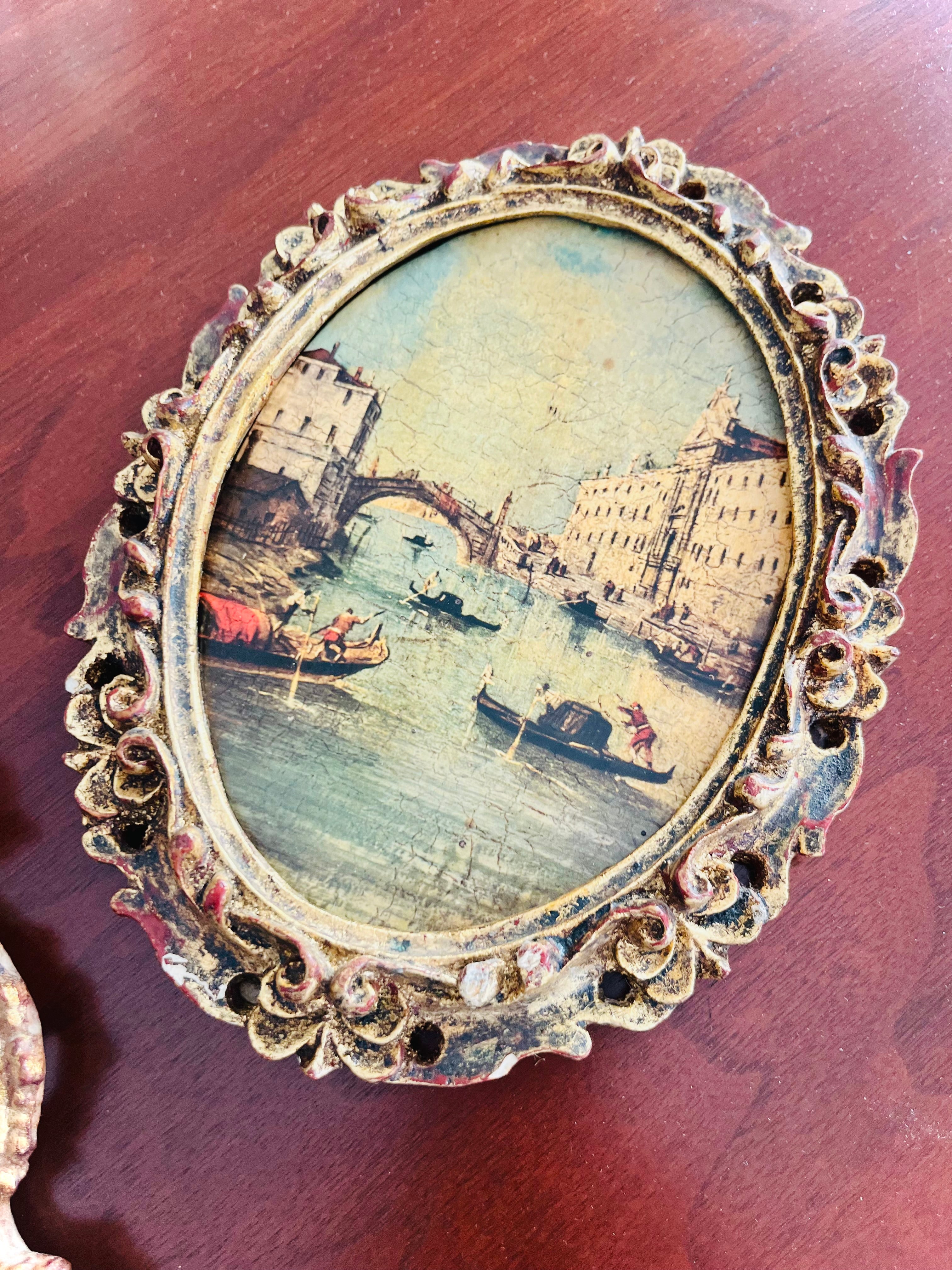 Vintage Venice, Italy framed (2)