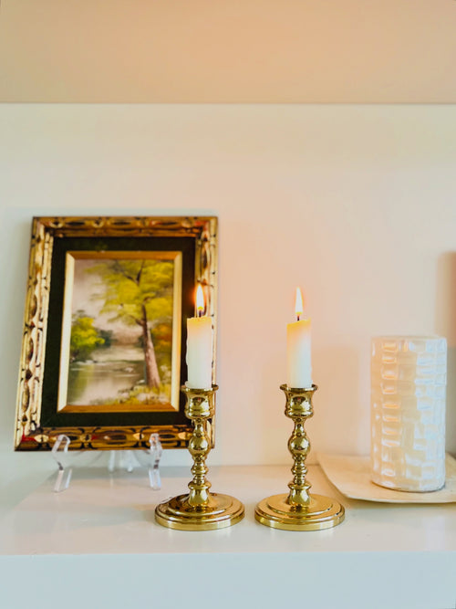 Baldwin Brass candlesticks