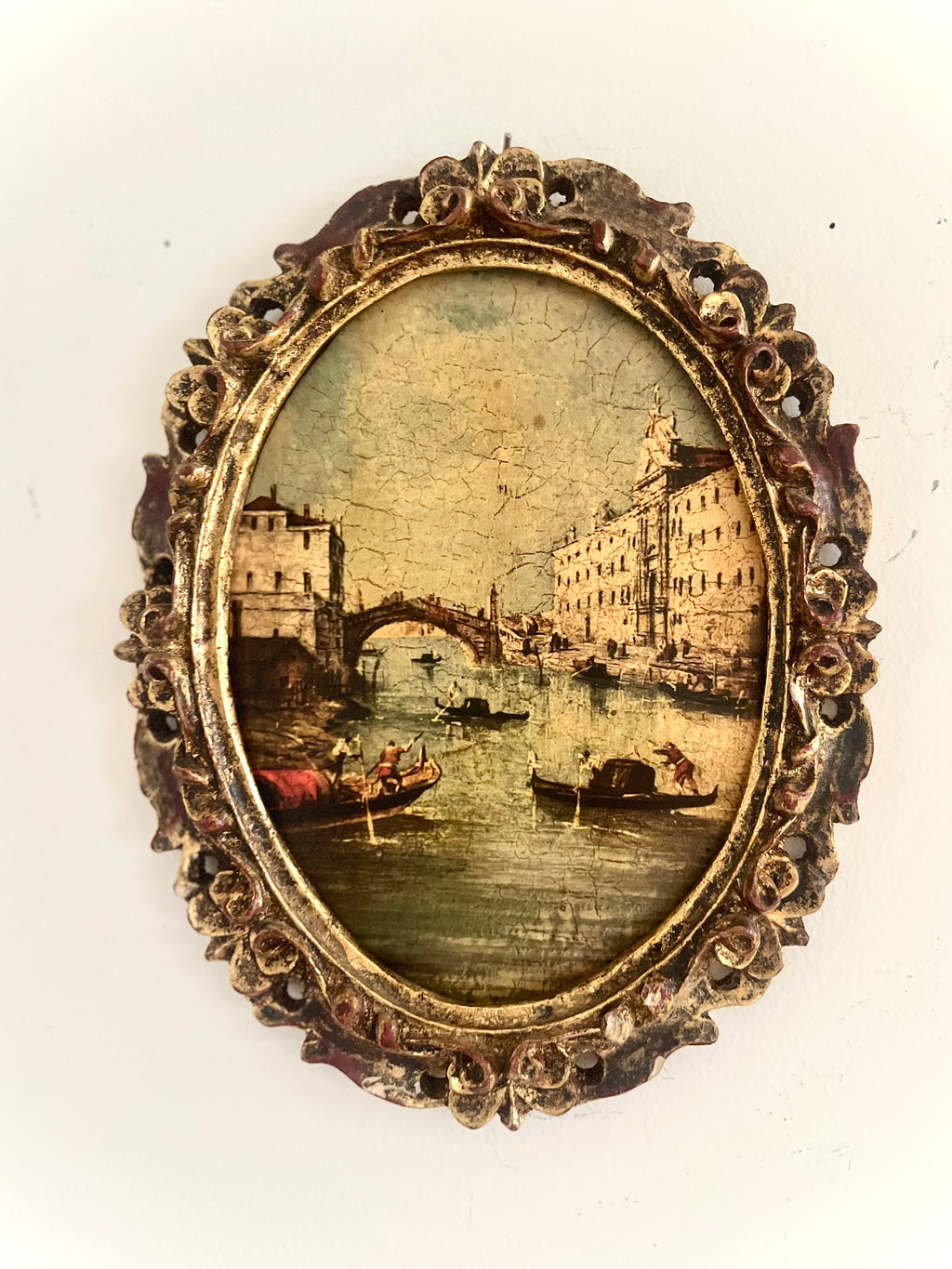 Vintage Venice, Italy framed (2)