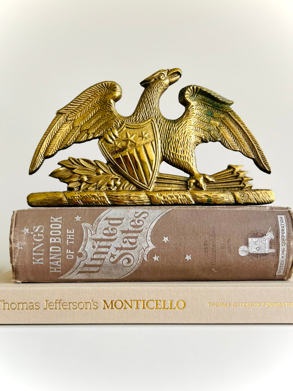 Virginia Metalcrafters brass eagle