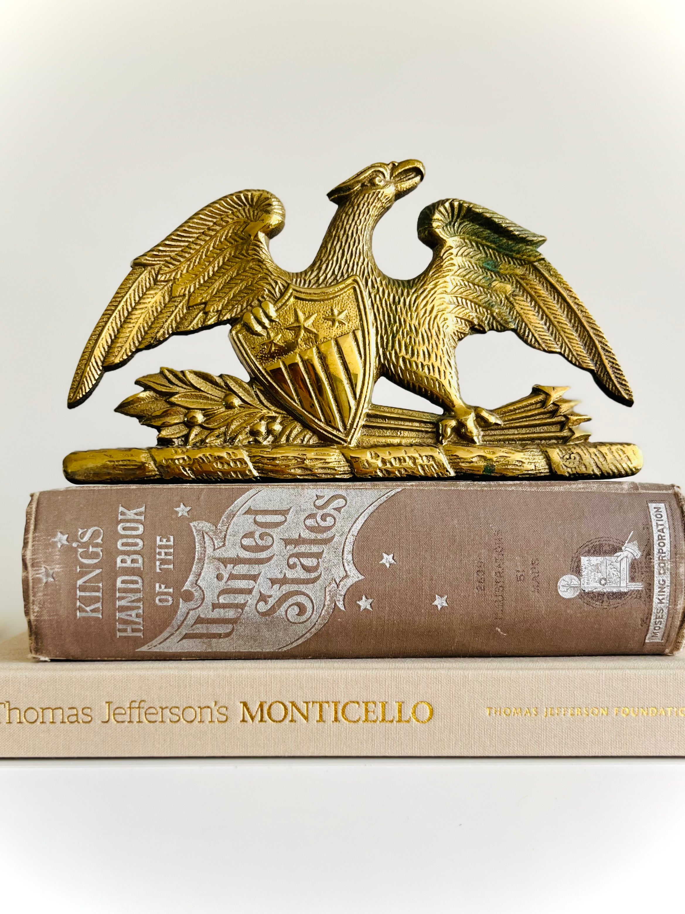 Virginia Metalcrafters brass eagle