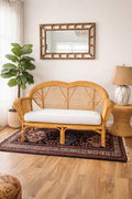 Wicker love seat