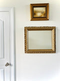 Gilded wooden wall mirror