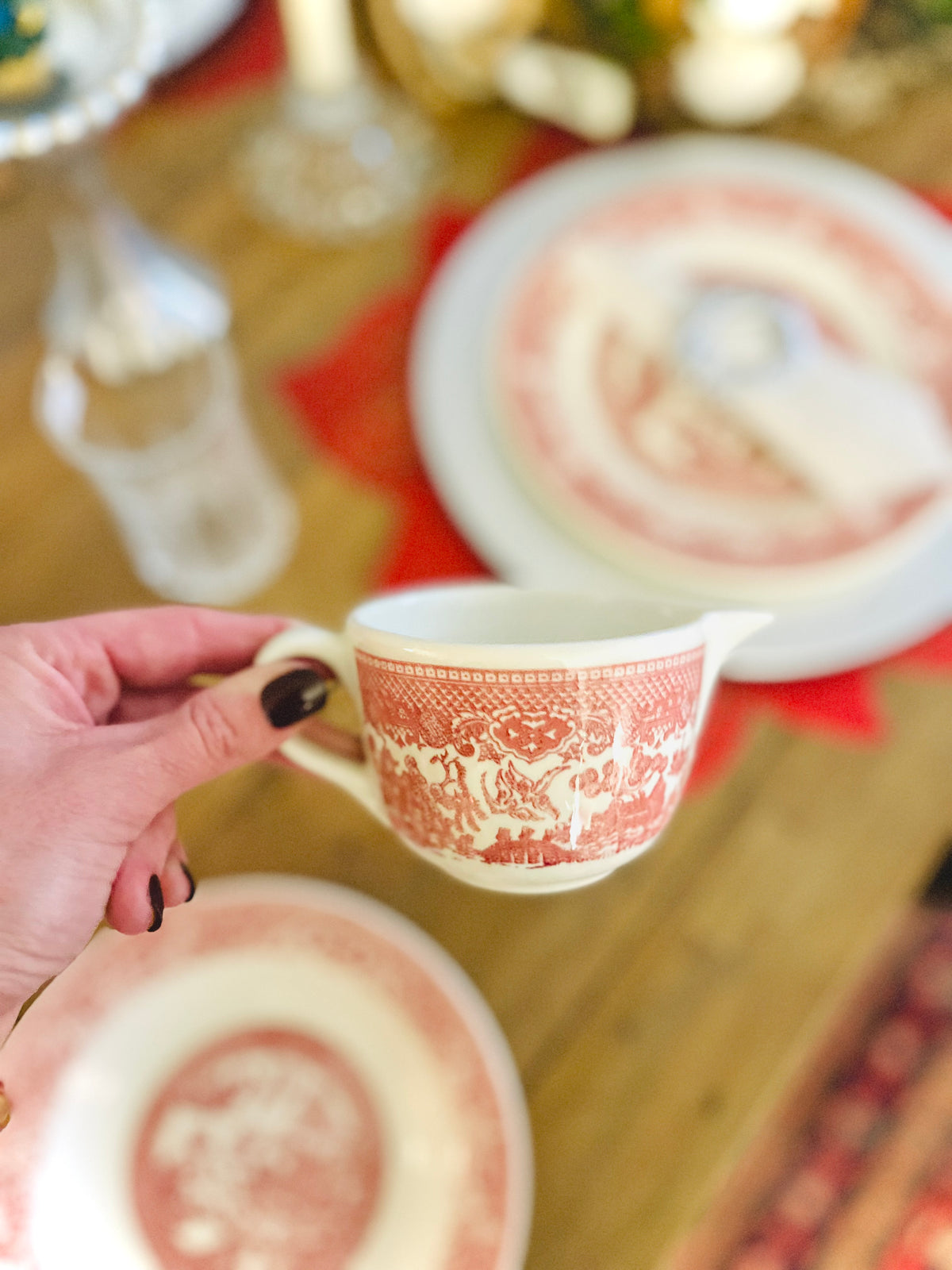 Rose Willow 9 piece set