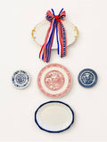 Patriotic plate wall (5 total)