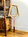 Wooden Wilson tennis racket