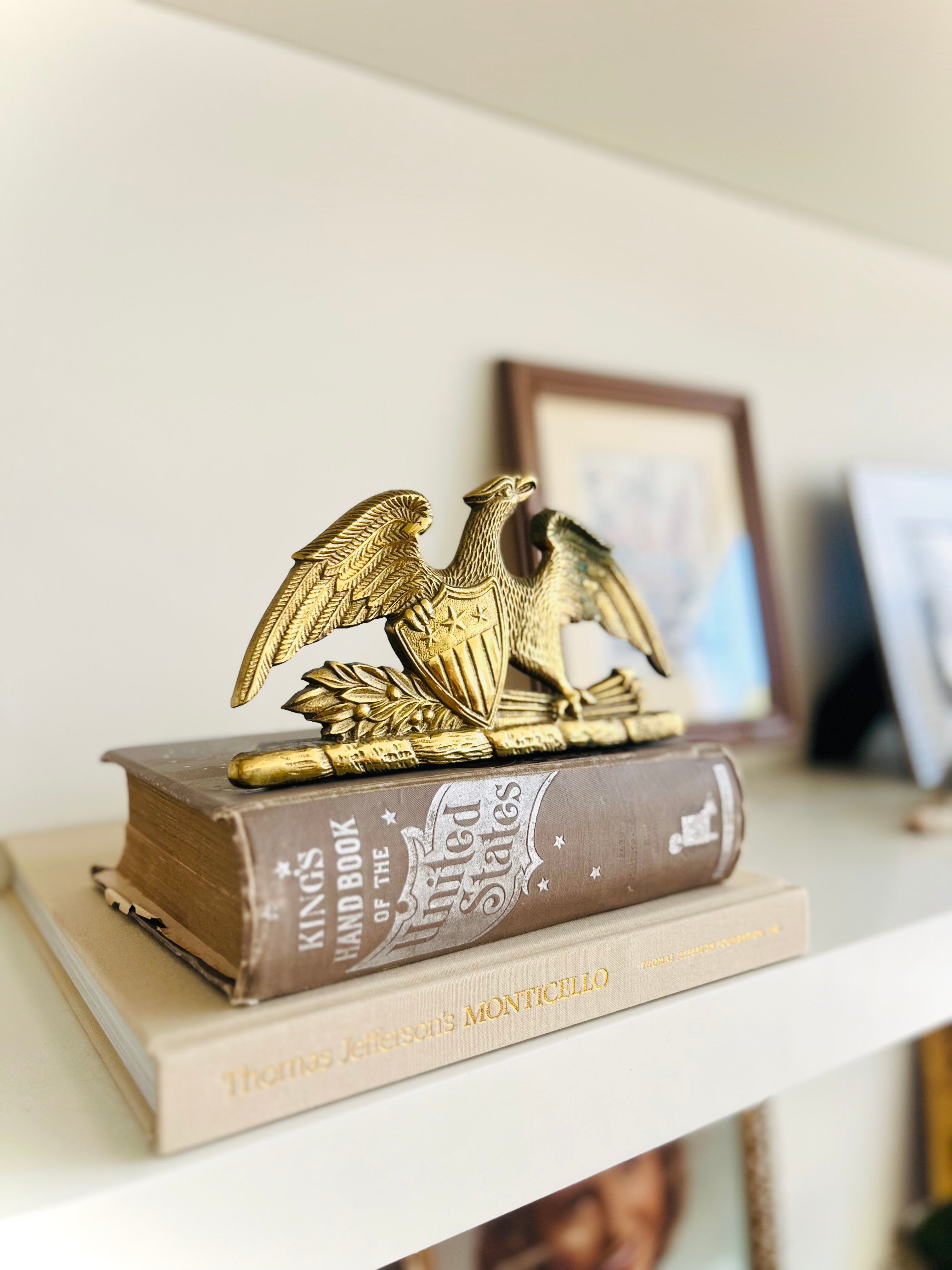 Virginia Metalcrafters brass eagle