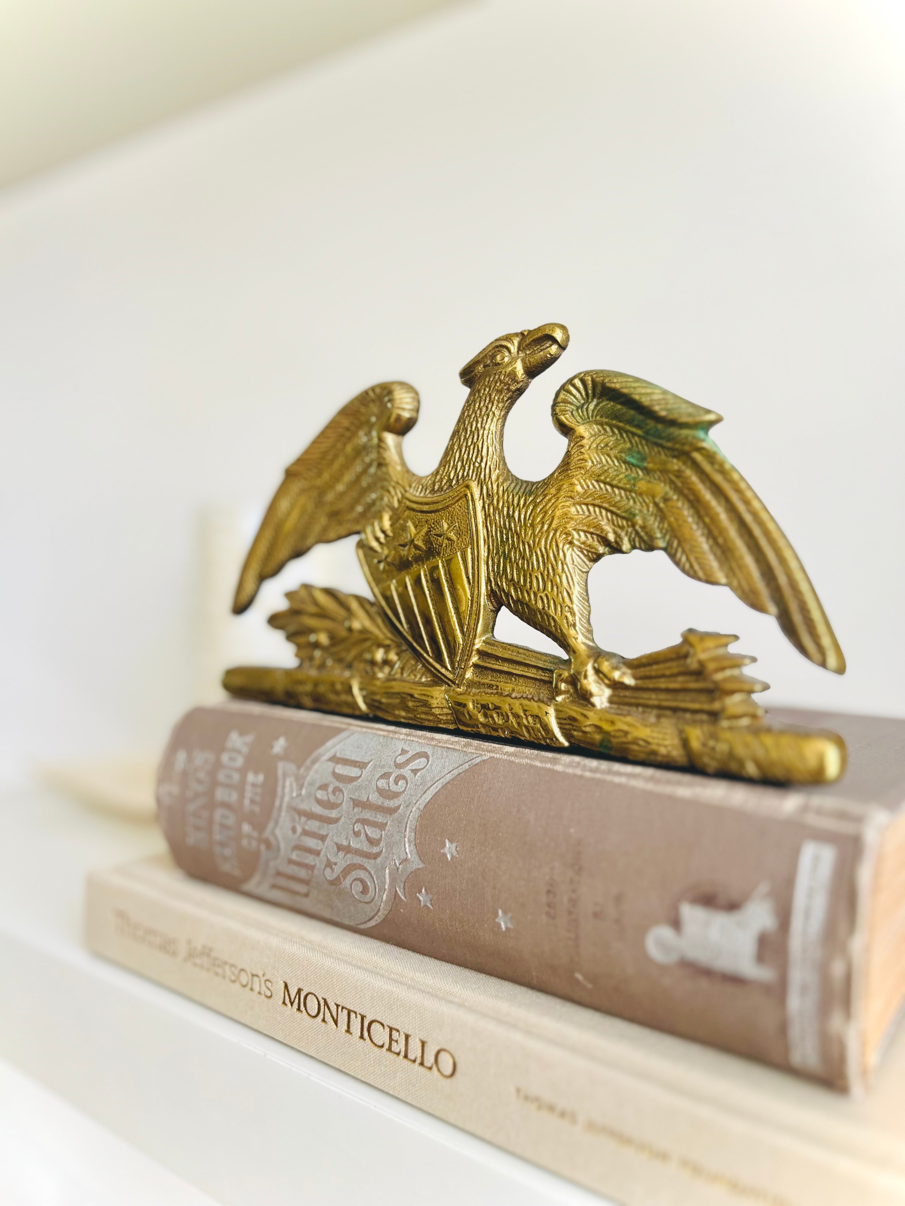 Virginia Metalcrafters brass eagle