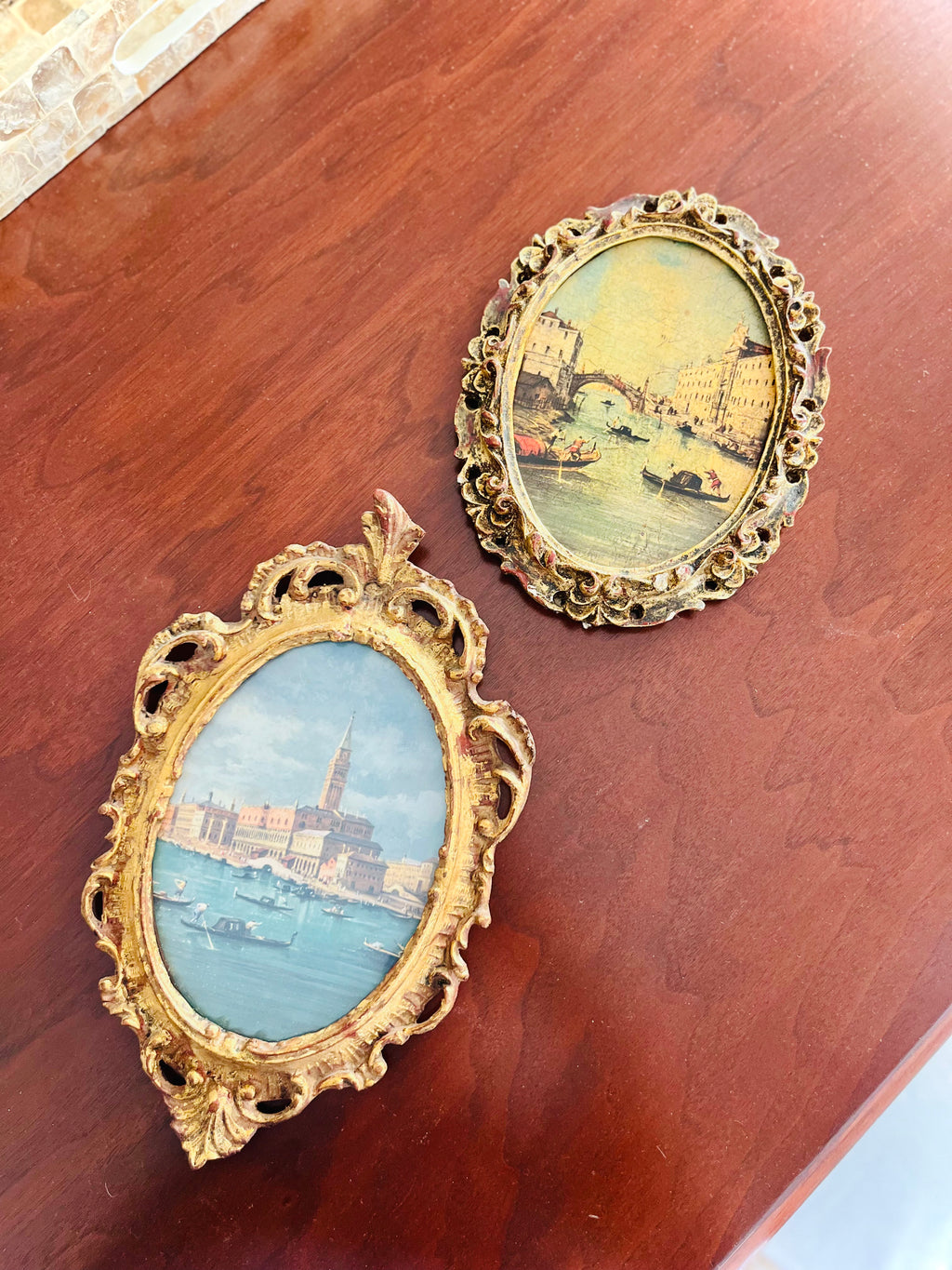 Vintage Venice, Italy framed (2)