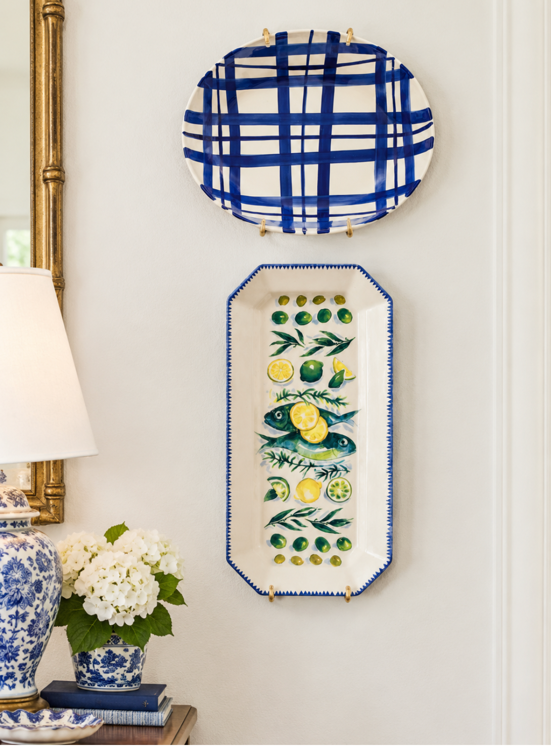 “Sardinia” 18” platter by Williams Sonoma