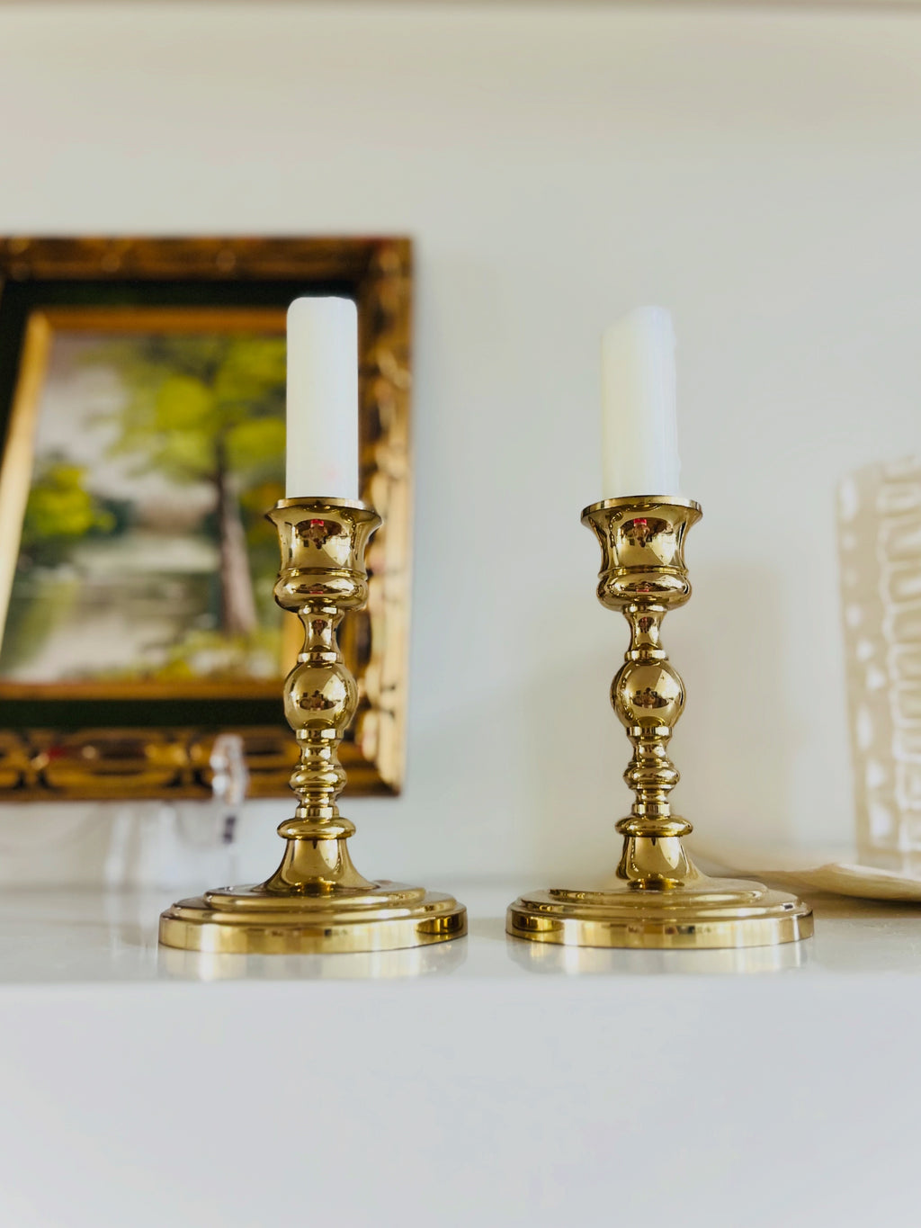 Baldwin Brass candlesticks
