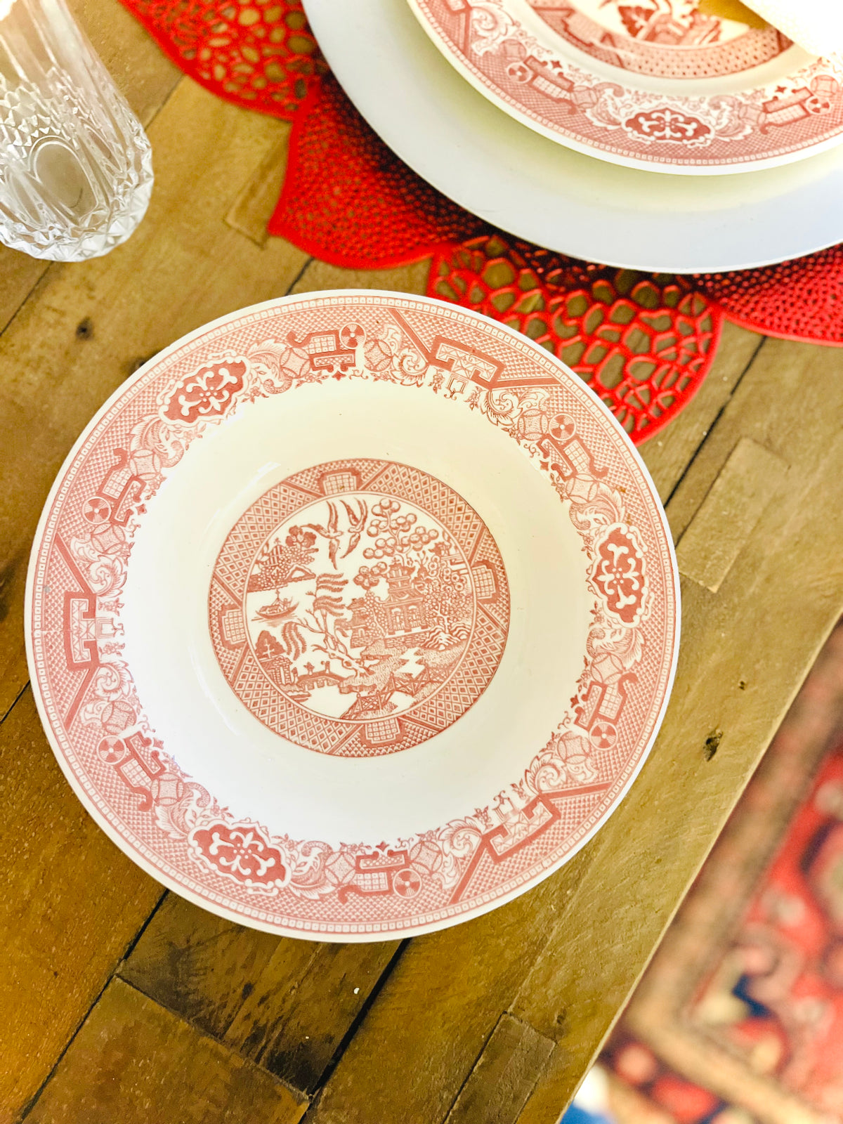 Rose Willow 9 piece set