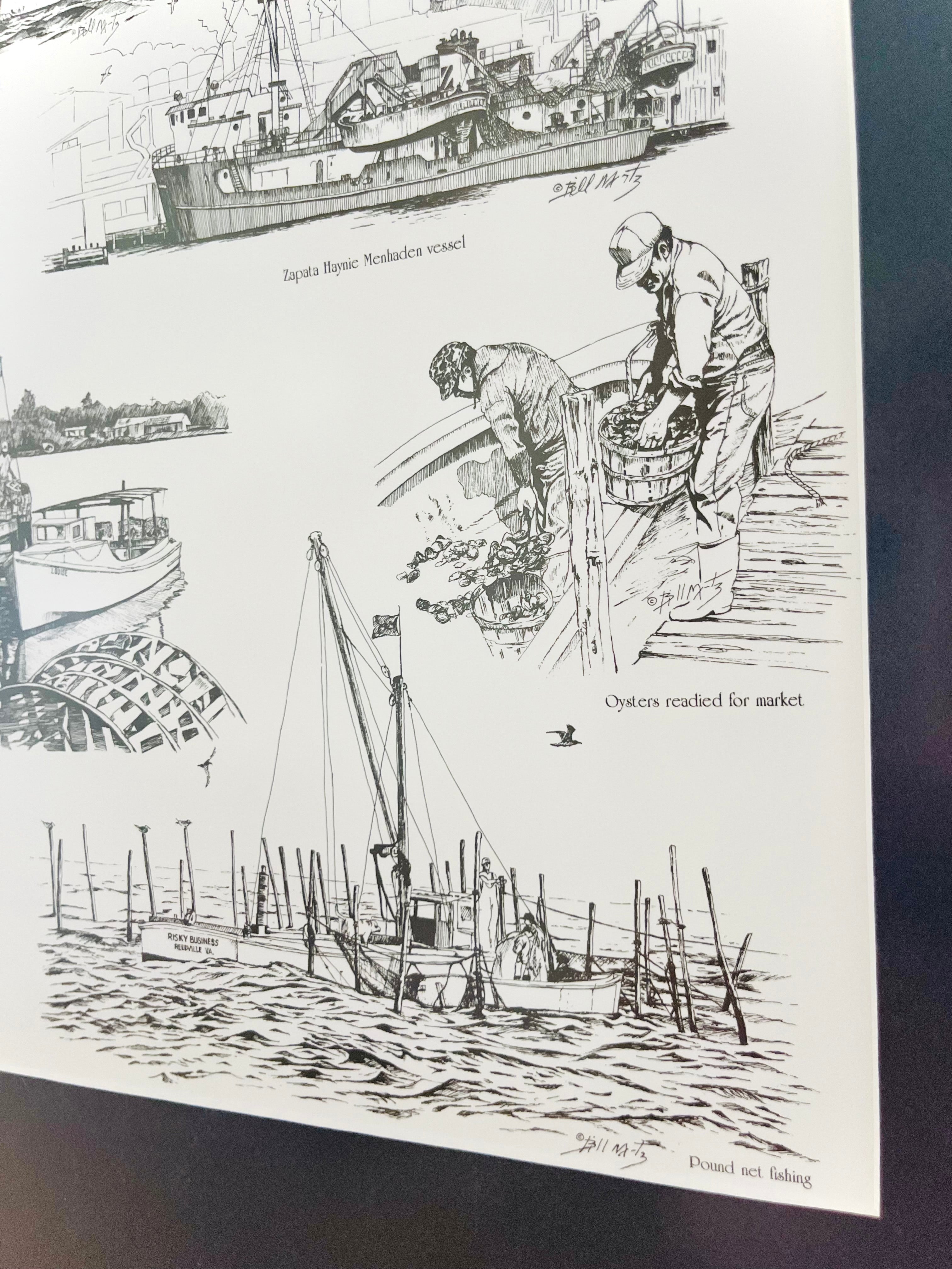 Chesapeake Bay Watermen by Bill Martz (444/600)