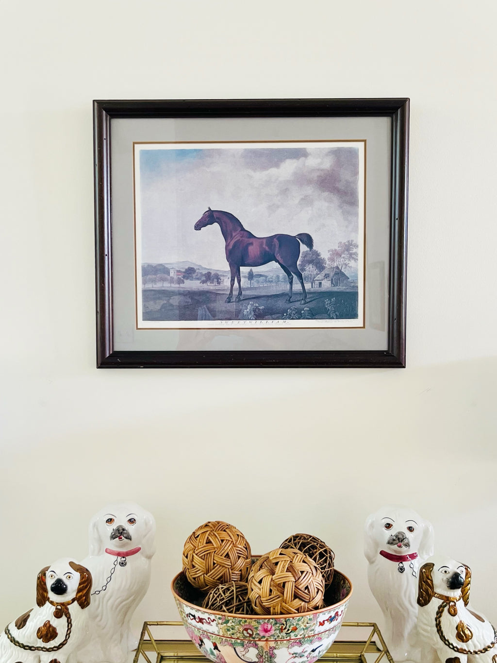 Sweet William framed racehorse