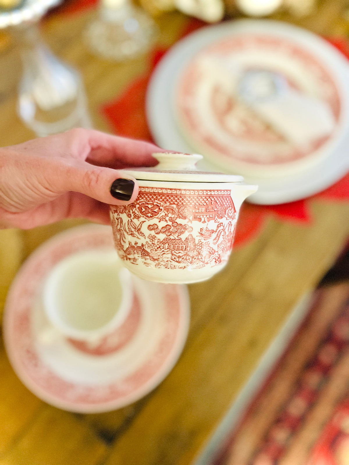 Rose Willow 9 piece set