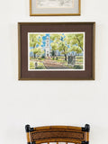 Historic St. John’s Church watercolor