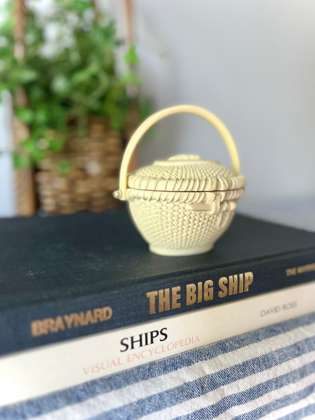 Nantucket style basket box