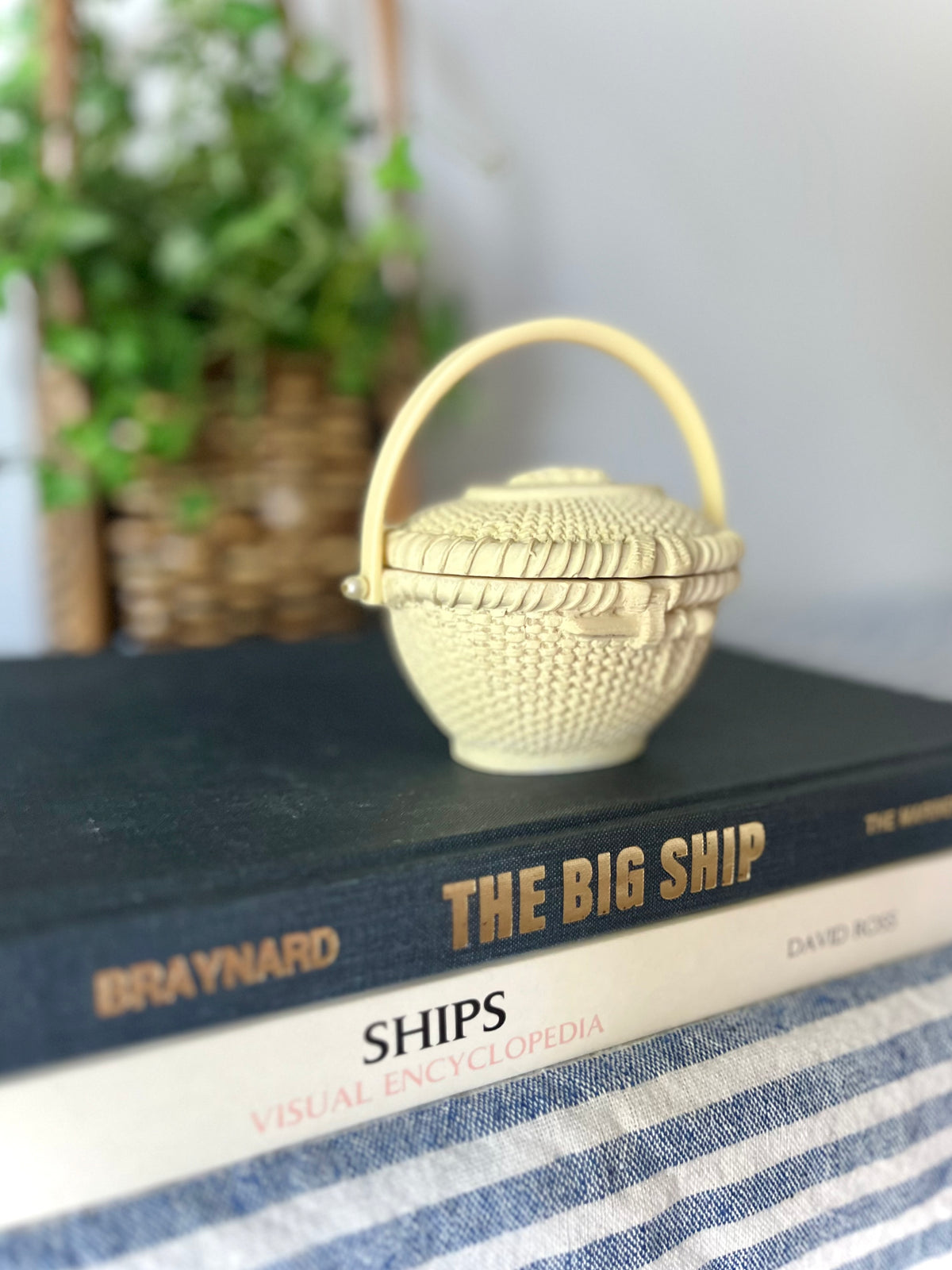 Nantucket style basket box