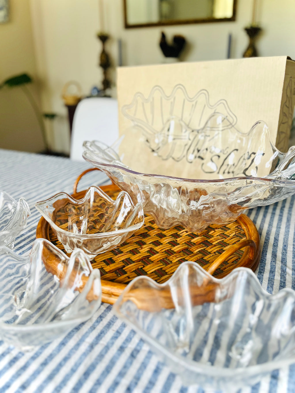The Shell Bowl 7 piece set