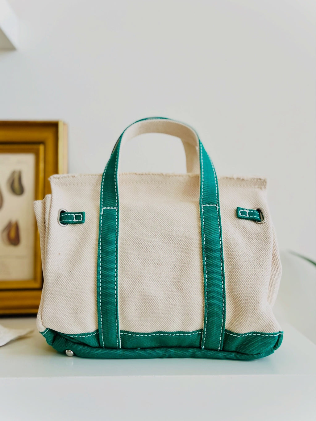 Mini boatkin bag (green)